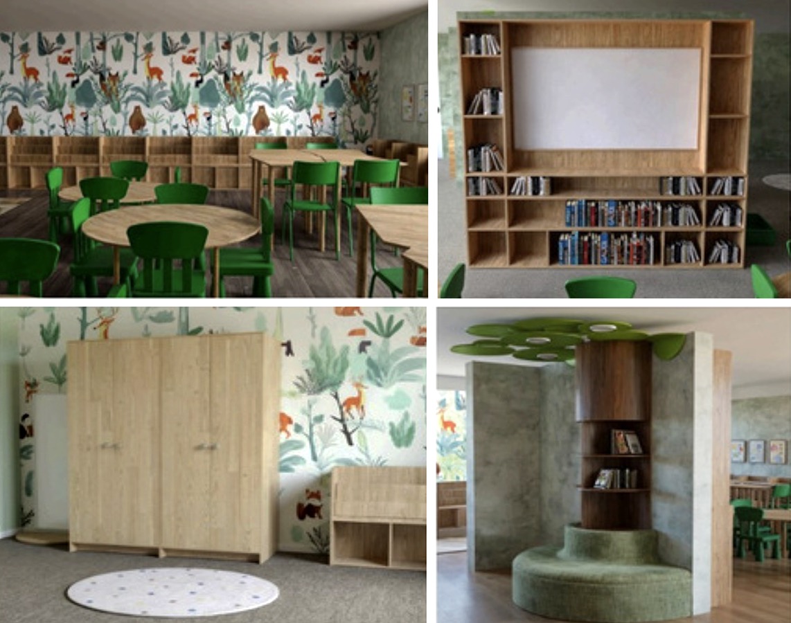 Diseño de Espacios Funcionales para Colegio ELAR