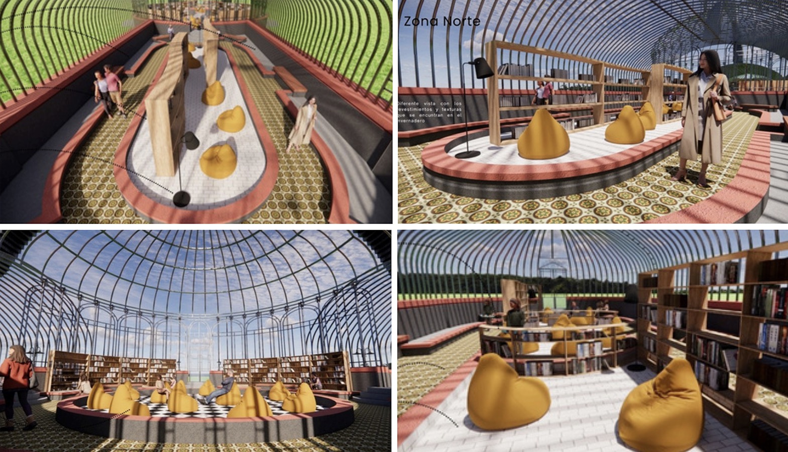 Diseño de Espacios Invernadero Quinta Normal