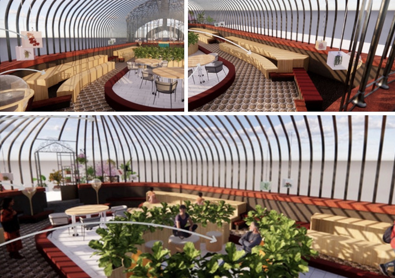 Diseño de Espacios Invernadero Quinta Normal