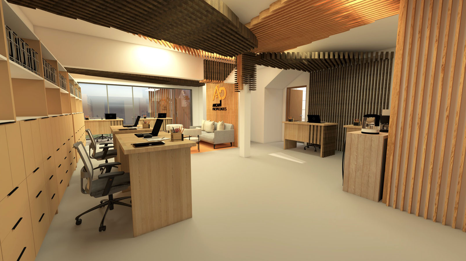 Diseño y Ambientación de Espacios Comerciales para KEPLER y ANCAR PROPIEDADES