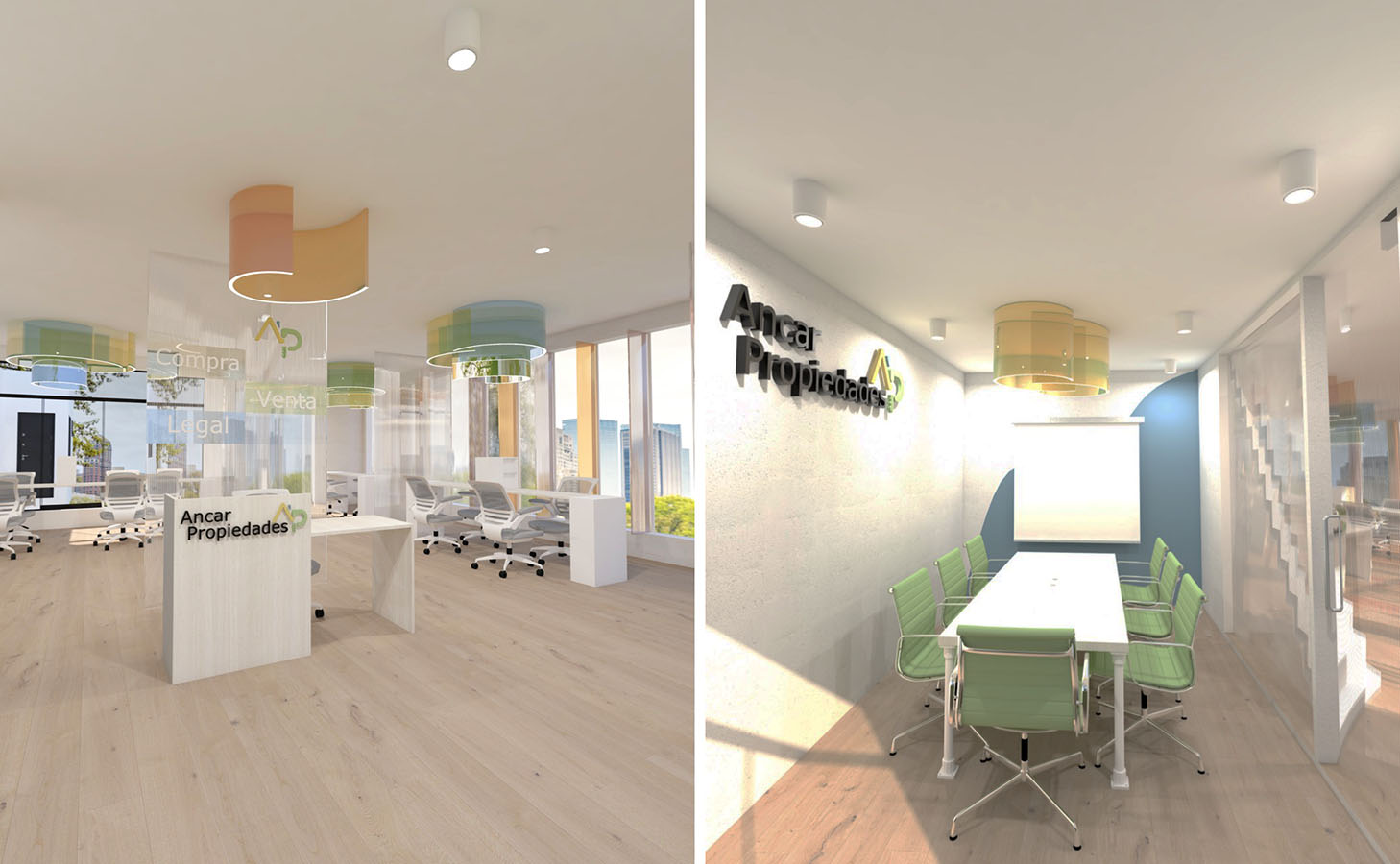 Diseño y Ambientación de Espacios Comerciales para KEPLER y ANCAR PROPIEDADES