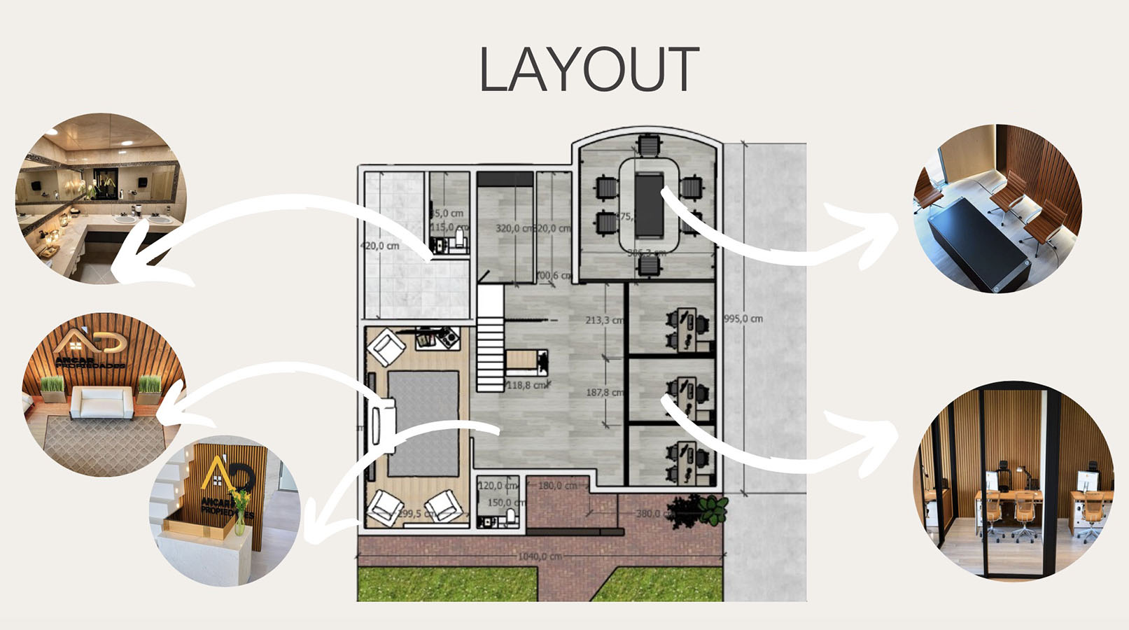 Diseño y Ambientación de Espacios Comerciales para KEPLER y ANCAR PROPIEDADES