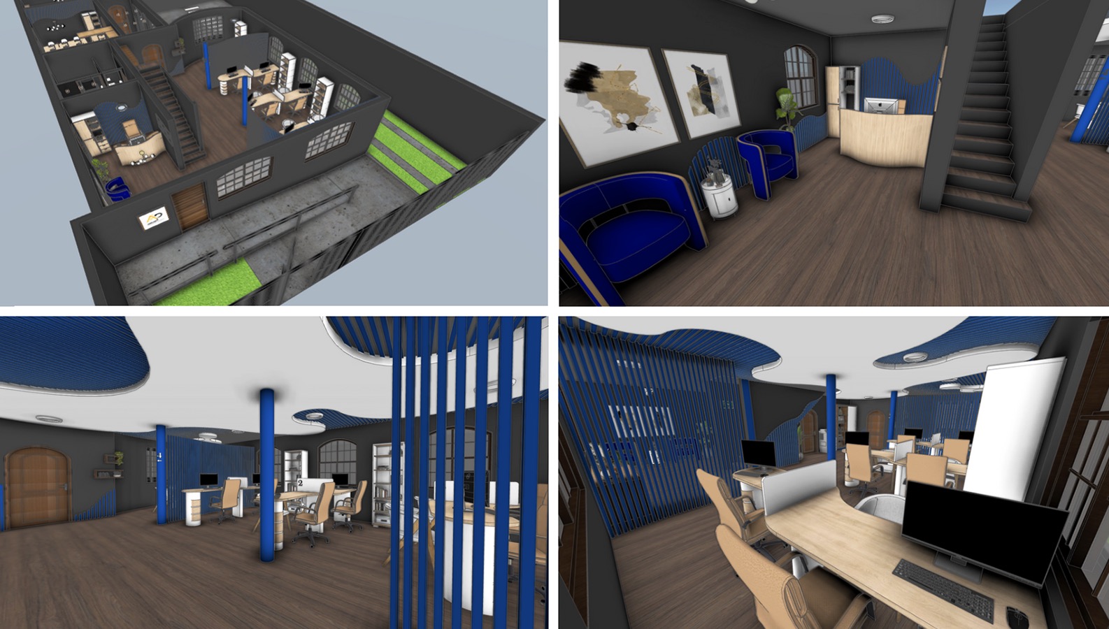 Diseño y Ambientación de Espacios Comerciales para KEPLER y ANCAR PROPIEDADES