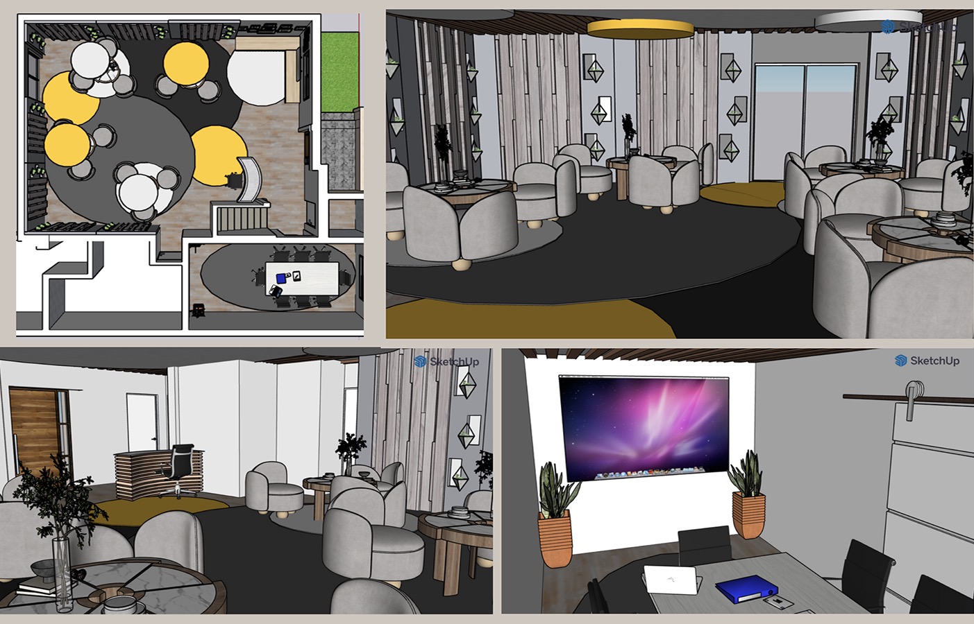 Diseño y Ambientación de Espacios Comerciales para KEPLER y ANCAR PROPIEDADES