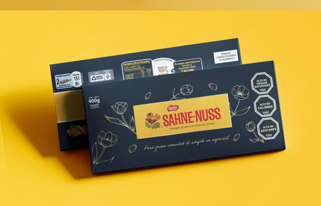 Diseño Identidad Visual Sahne Nuss + Tritón / NESTLÉ (PAO)