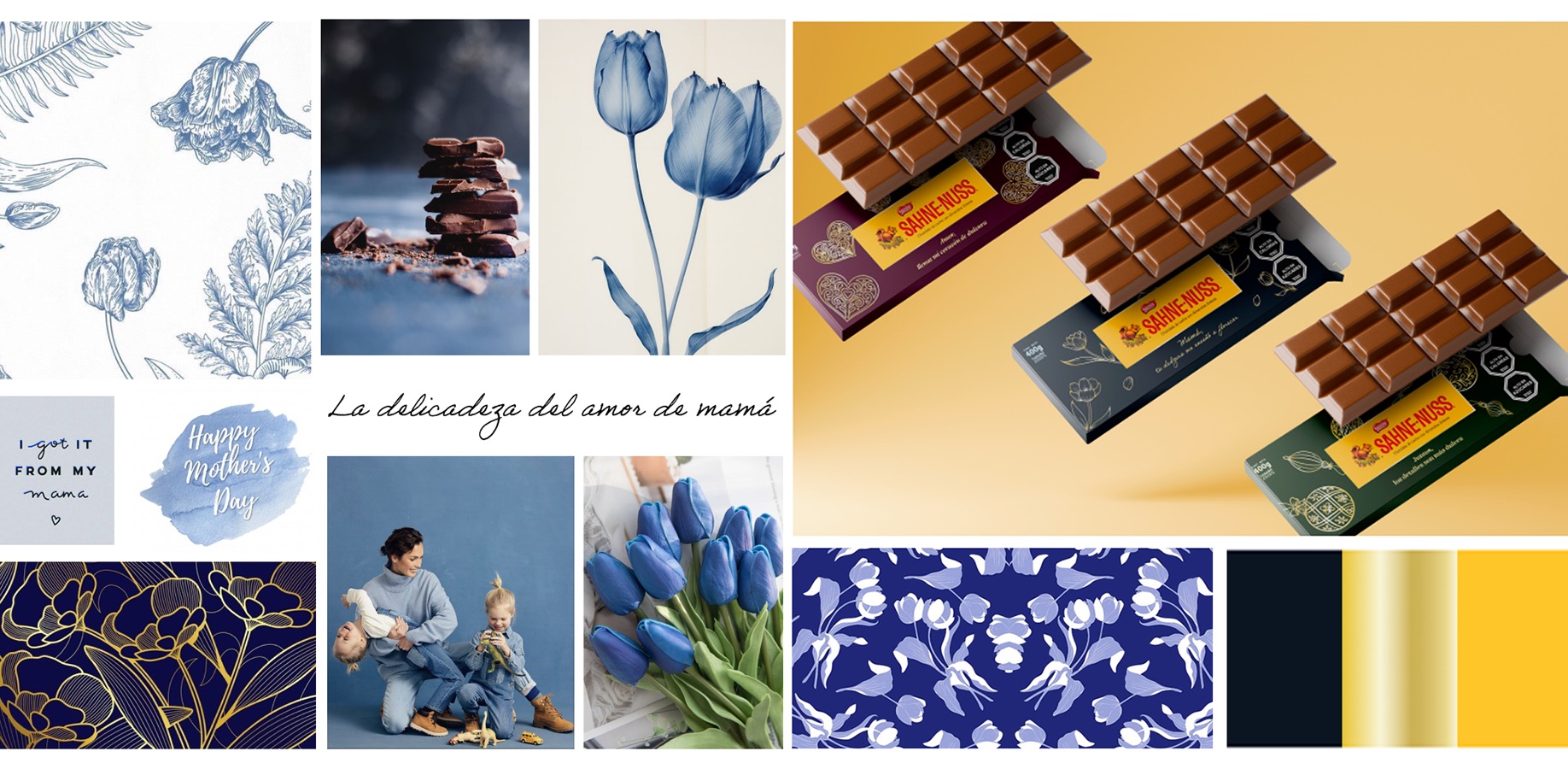 Diseño Identidad Visual Sahne Nuss + Tritón / NESTLÉ (PAO)