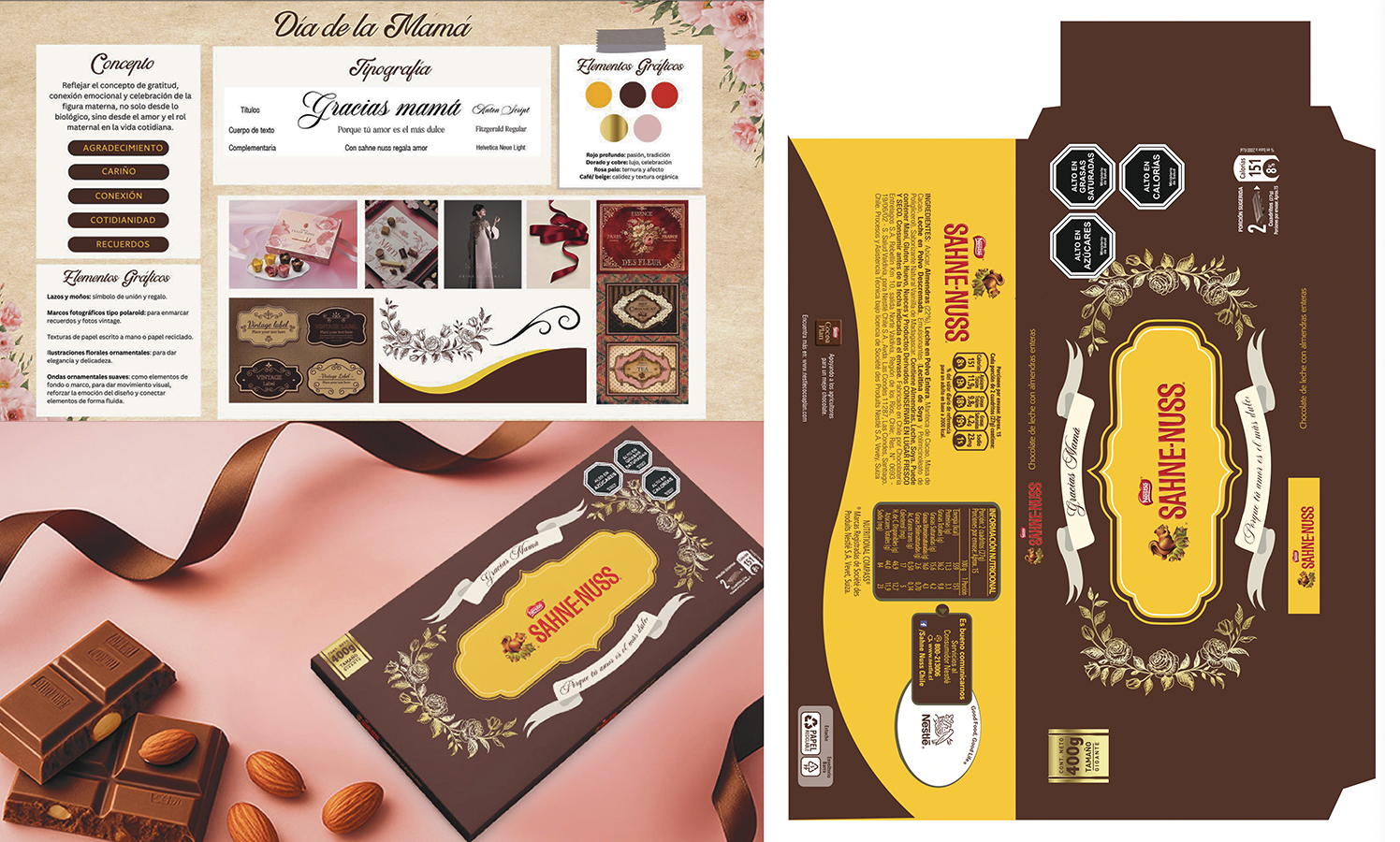 Diseño Identidad Visual Sahne Nuss + Tritón / NESTLÉ (PO)