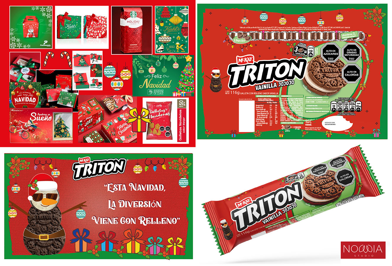 Diseño Identidad Visual Sahne Nuss + Tritón / NESTLÉ (PO)