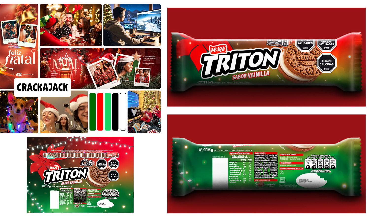 Diseño Identidad Visual Sahne Nuss + Tritón / NESTLÉ (PO)