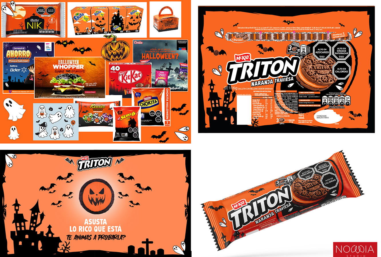 Diseño Identidad Visual Sahne Nuss + Tritón / NESTLÉ (PO)