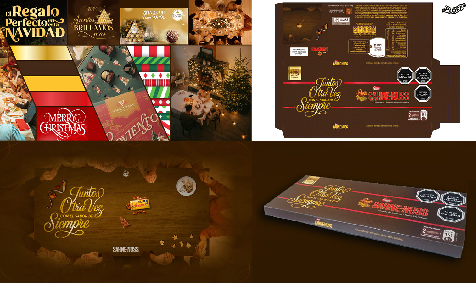 Diseño Identidad Visual Sahne Nuss + Tritón / NESTLÉ (PO)