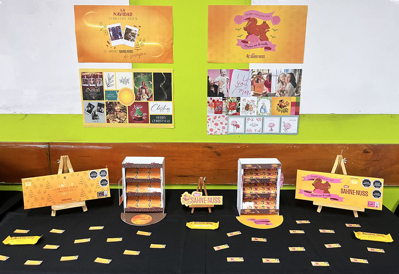 Diseño Identidad Visual Sahne Nuss + Tritón / NESTLÉ (PO)