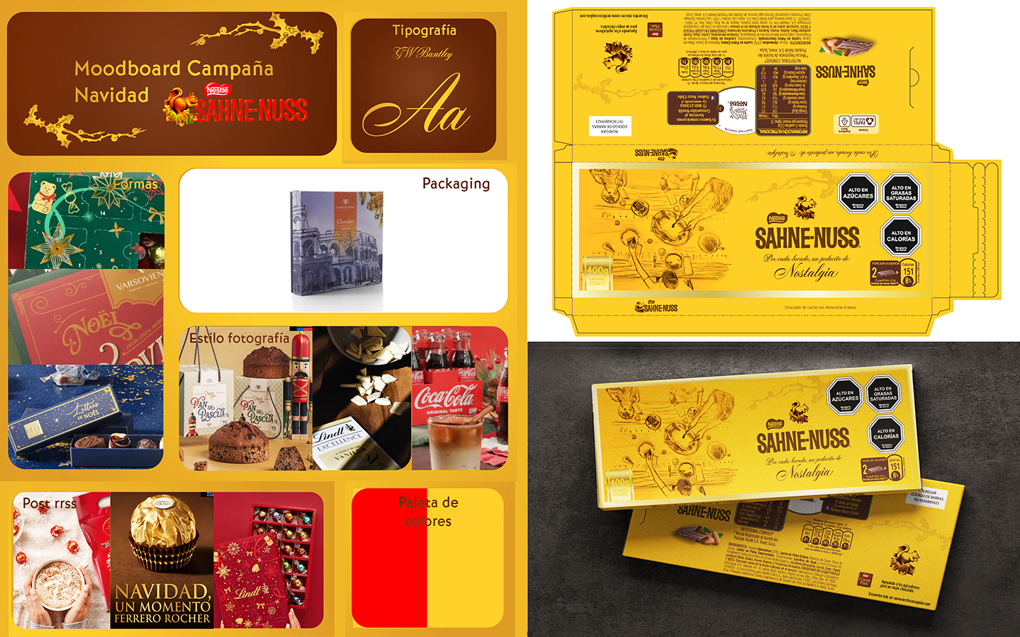 Diseño Identidad Visual Sahne Nuss + Tritón / NESTLÉ (PO)