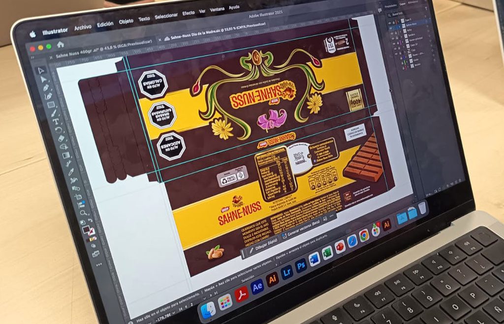 Diseño Identidad Visual Sahne Nuss + Tritón / NESTLÉ (SA)