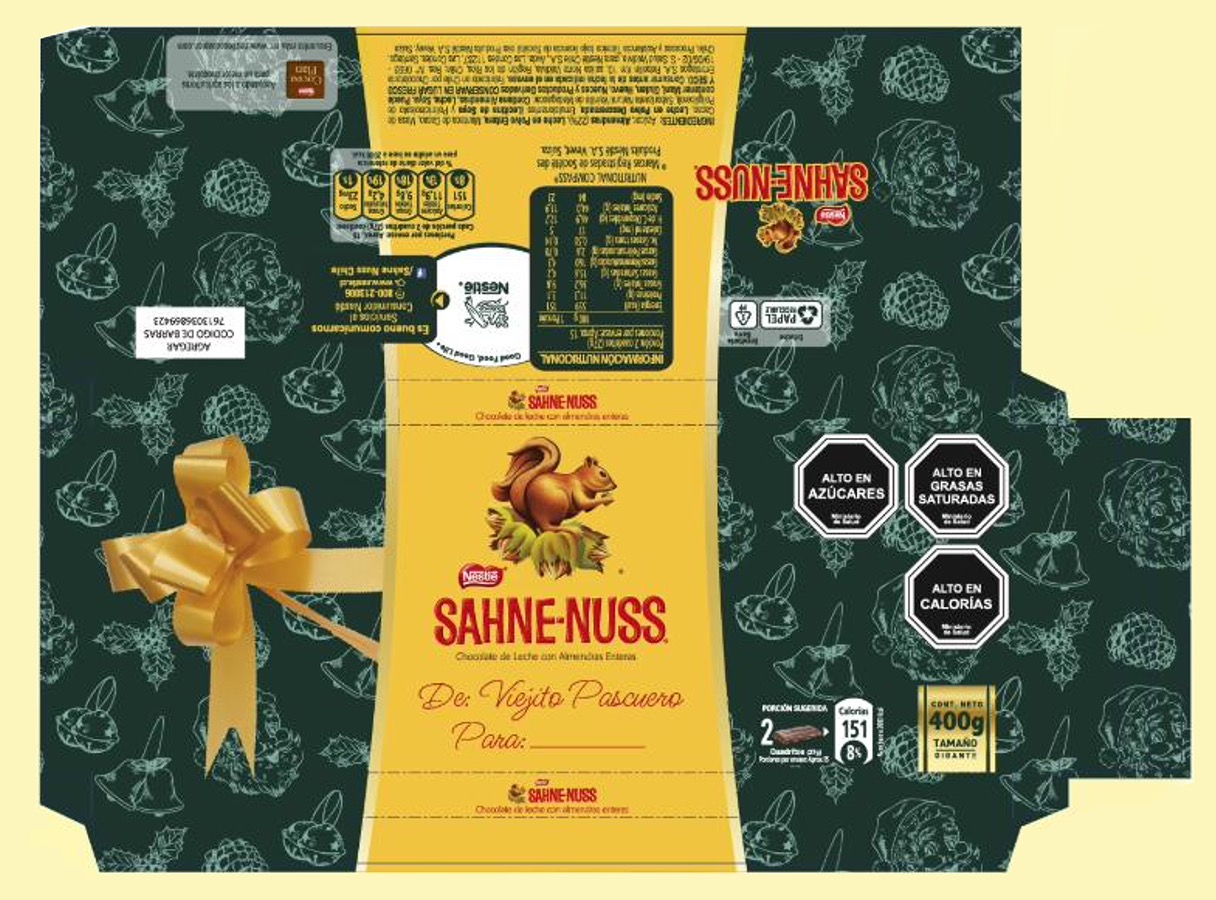 Diseño Identidad Visual Sahne Nuss + Tritón / NESTLÉ (SA)