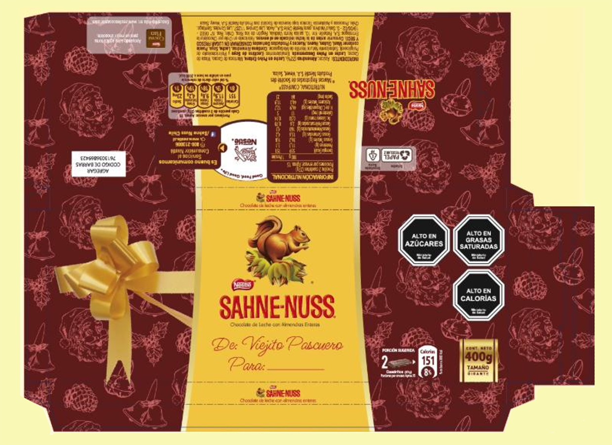 Diseño Identidad Visual Sahne Nuss + Tritón / NESTLÉ (SA)