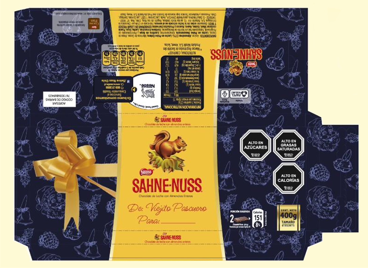 Diseño Identidad Visual Sahne Nuss + Tritón / NESTLÉ (SA)