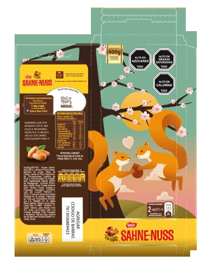 Diseño Identidad Visual Sahne Nuss + Tritón / NESTLÉ (SA)