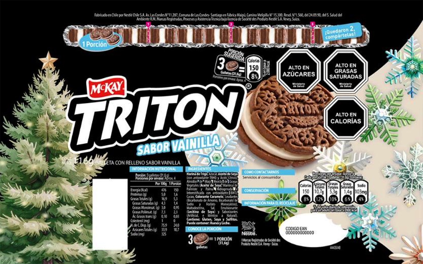 Diseño Identidad Visual Sahne Nuss + Tritón / NESTLÉ (SA)