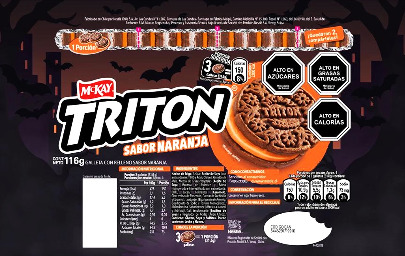 Diseño Identidad Visual Sahne Nuss + Tritón / NESTLÉ (SA)