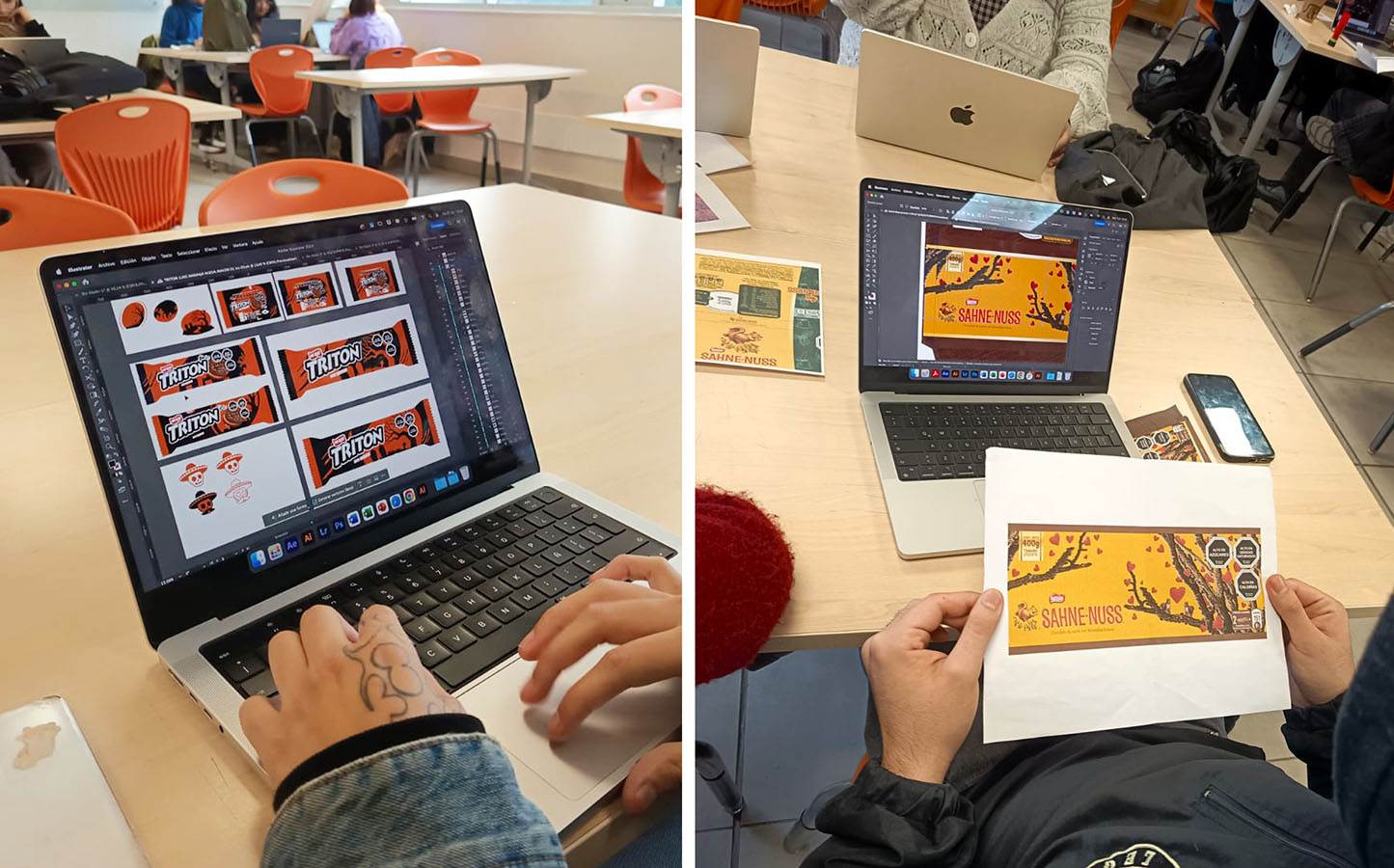 Diseño Identidad Visual Sahne Nuss + Tritón / NESTLÉ (SA)