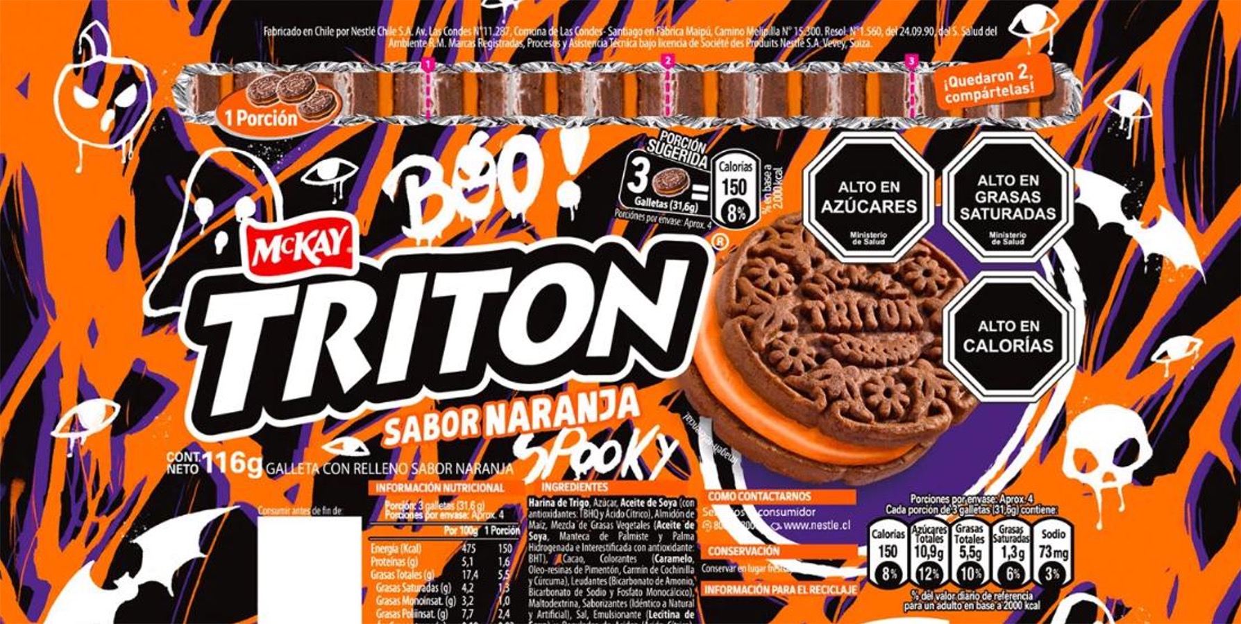 Diseño Identidad Visual Sahne Nuss + Tritón / NESTLÉ (SA)