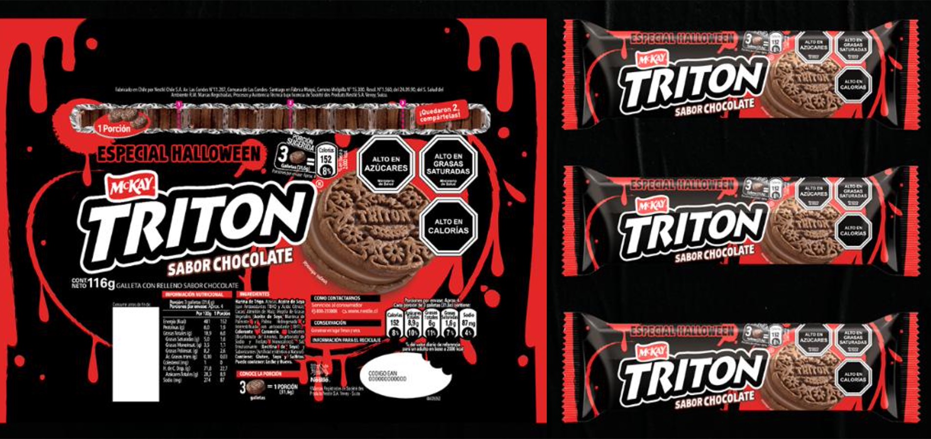 Diseño Identidad Visual Sahne Nuss + Tritón / NESTLÉ (SA)