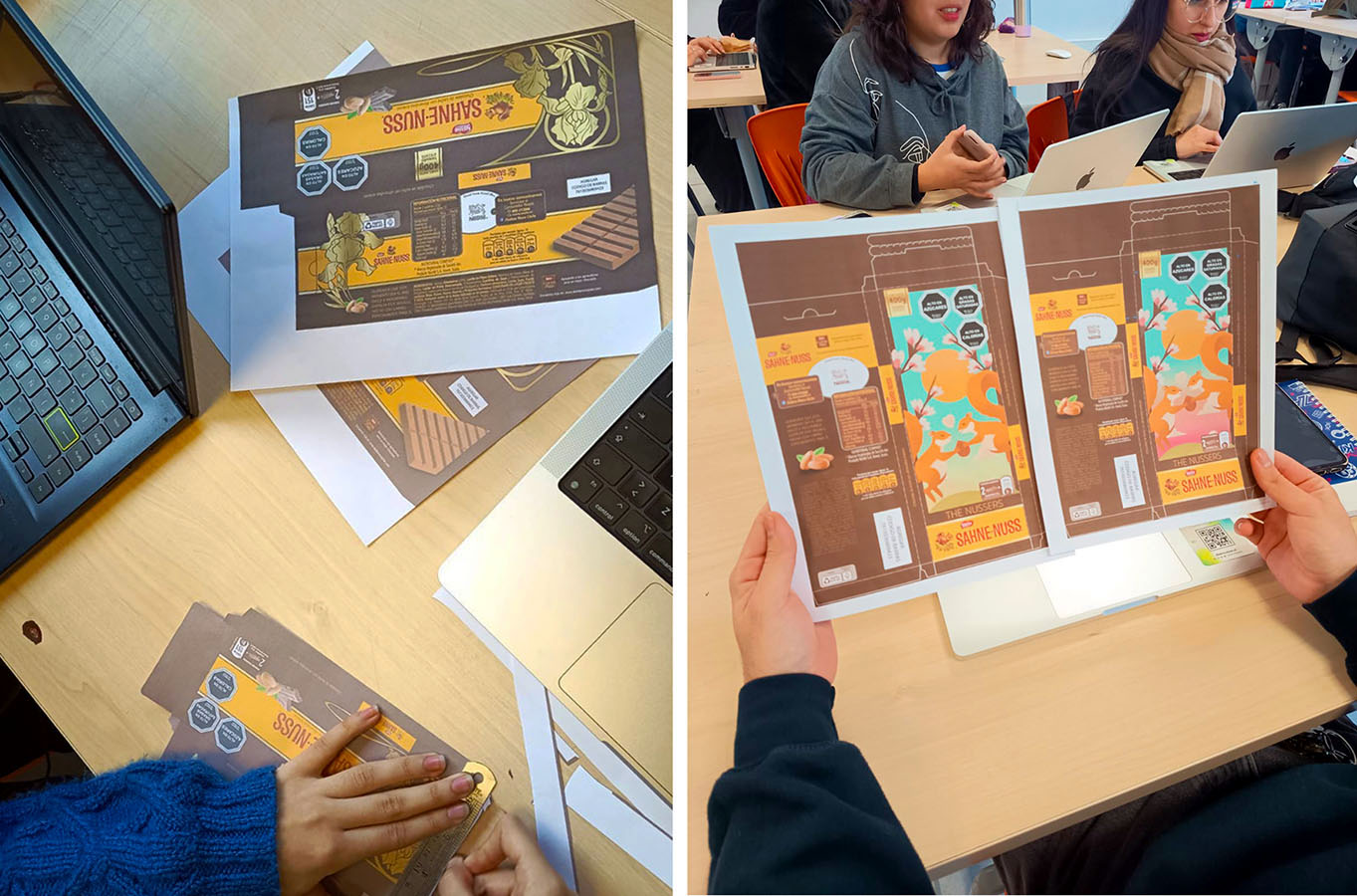 Diseño Identidad Visual Sahne Nuss + Tritón / NESTLÉ (SA)