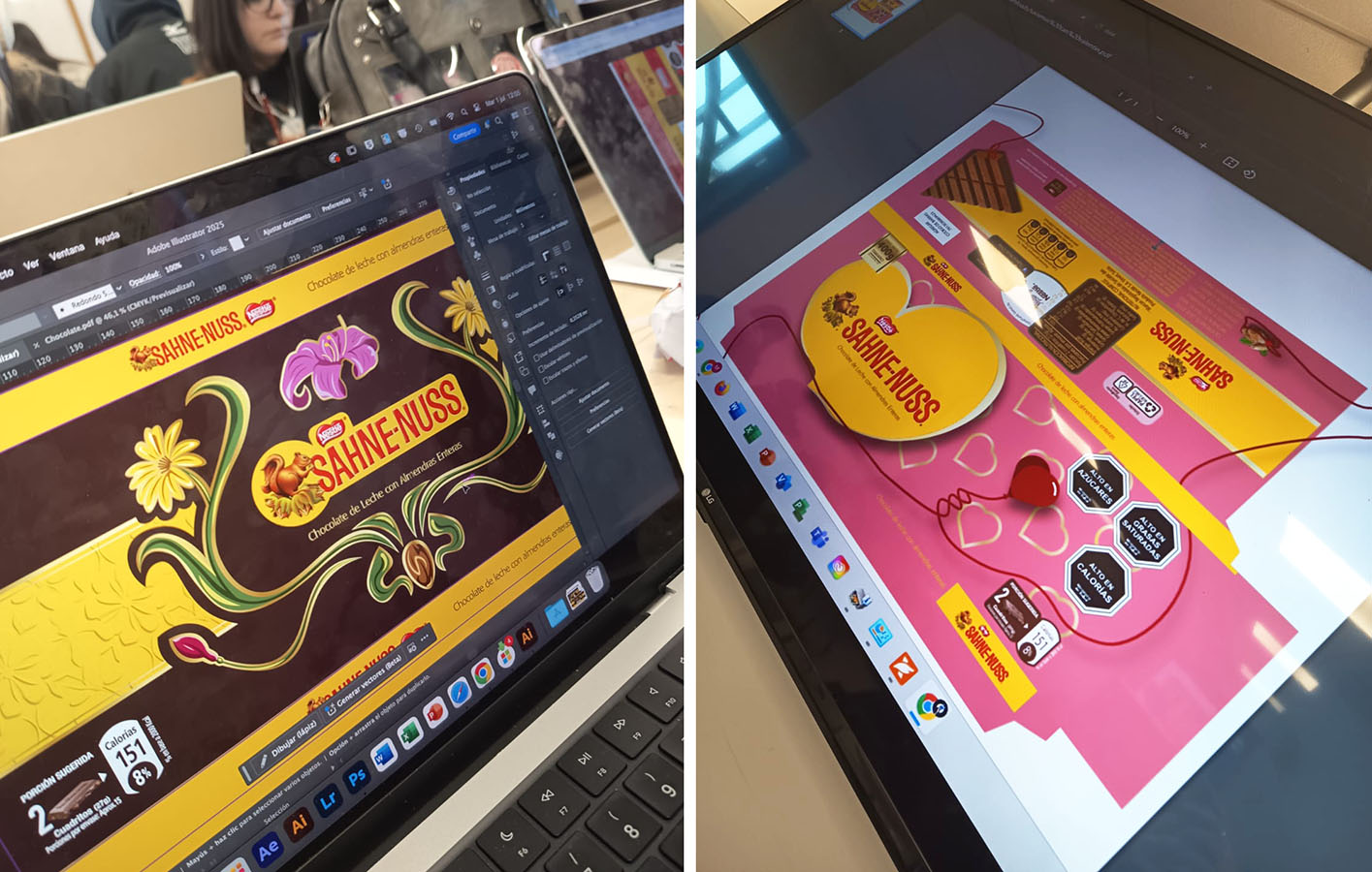 Diseño Identidad Visual Sahne Nuss + Tritón / NESTLÉ (SA)