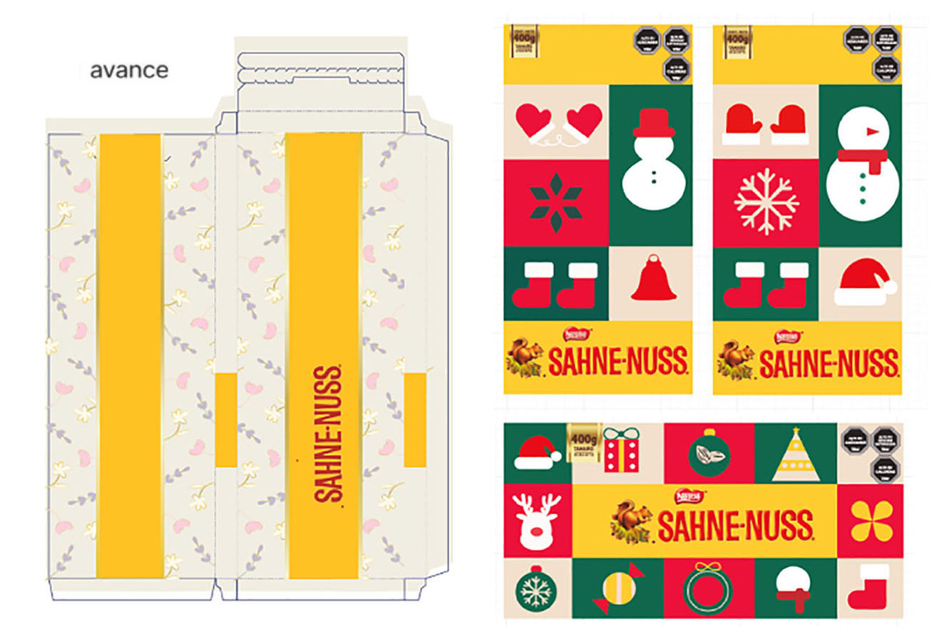 Diseño Identidad Visual Sahne Nuss + Tritón / NESTLÉ (SA)