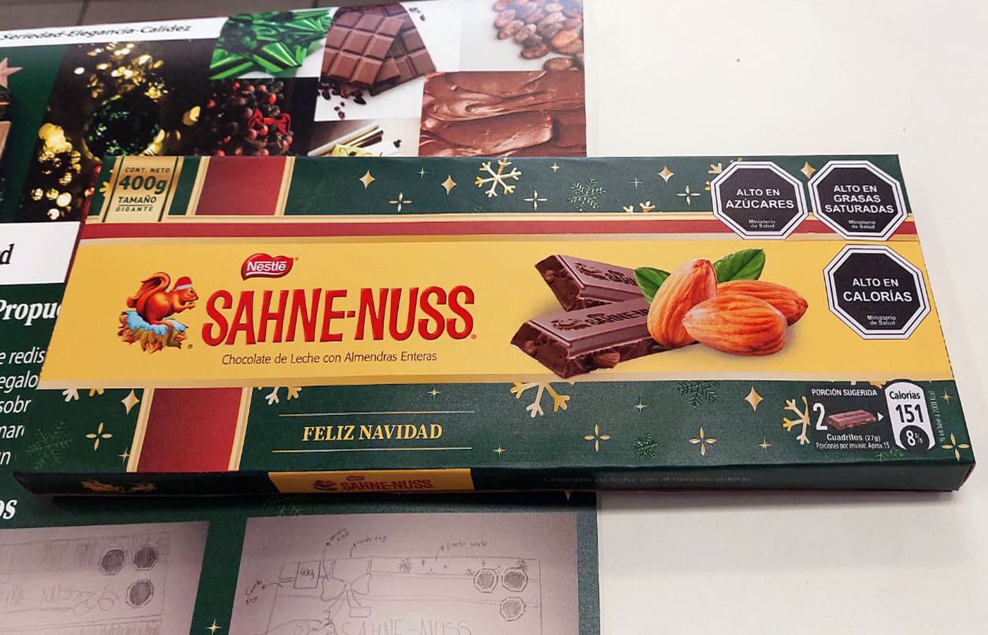 Diseño Identidad Visual Sahne Nuss + Tritón / NESTLÉ (PV)