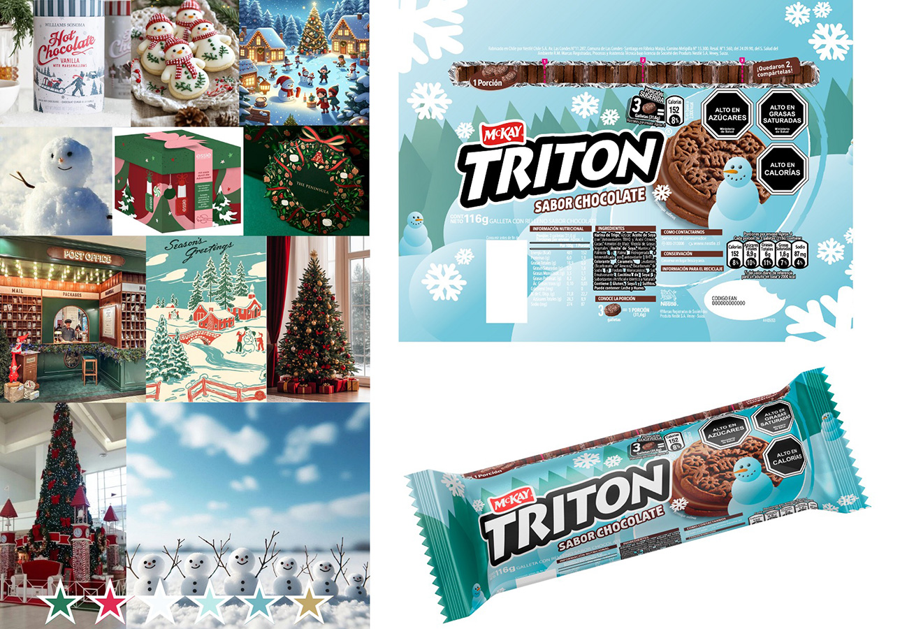 Diseño Identidad Visual Sahne Nuss + Tritón / NESTLÉ (PV)