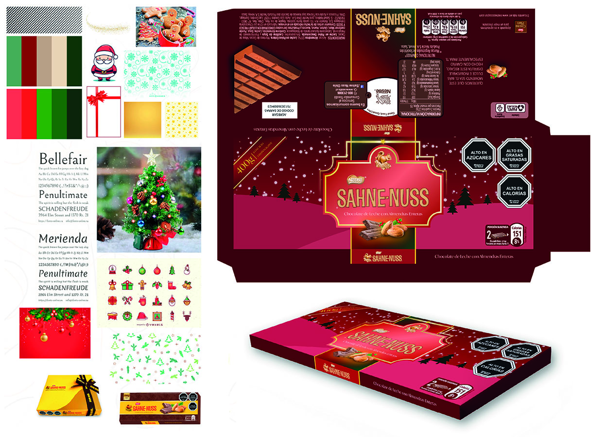 Diseño Identidad Visual Sahne Nuss + Tritón / NESTLÉ (PV)