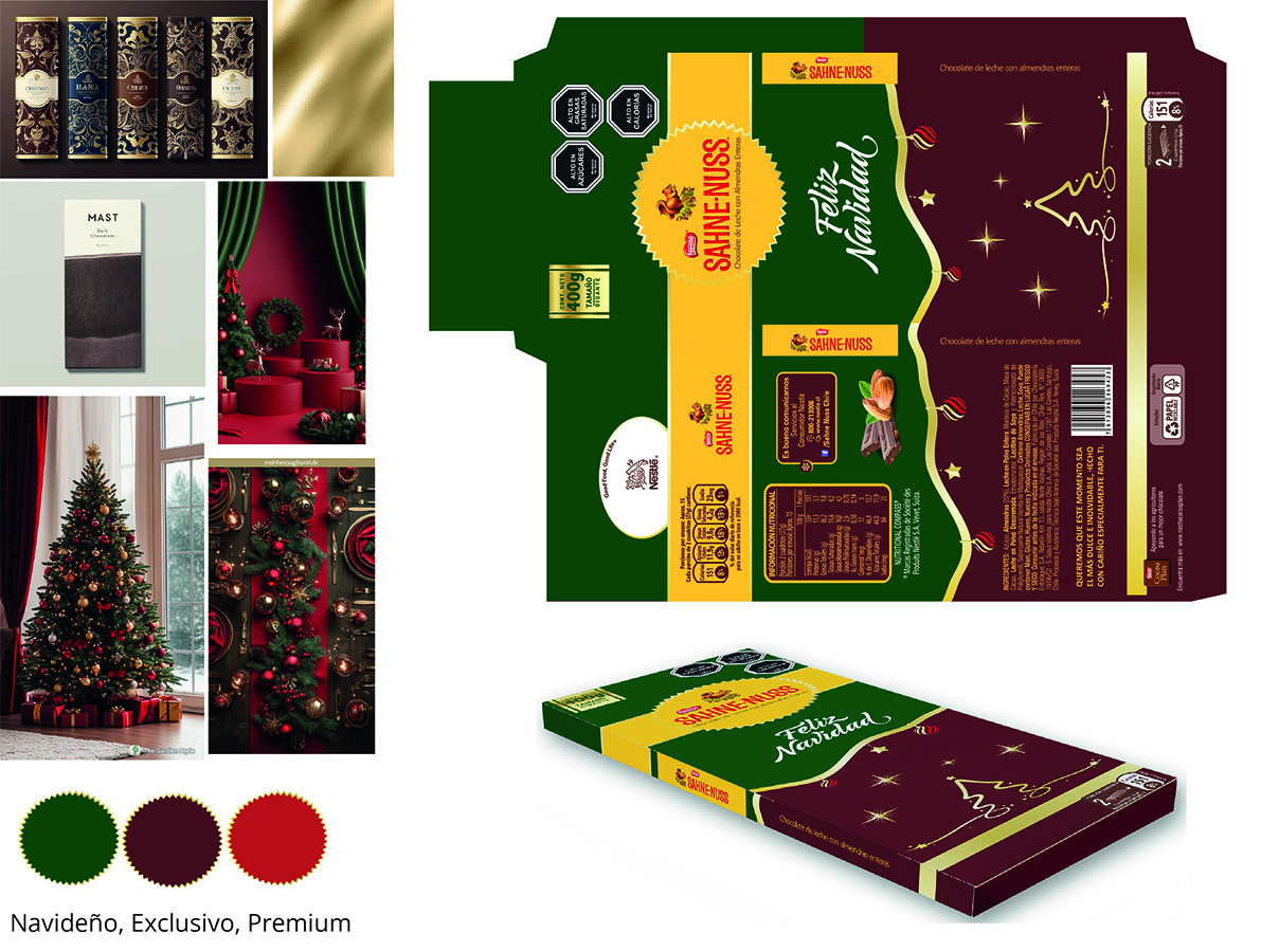 Diseño Identidad Visual Sahne Nuss + Tritón / NESTLÉ (PV)