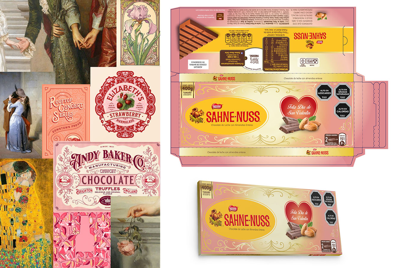 Diseño Identidad Visual Sahne Nuss + Tritón / NESTLÉ (PV)