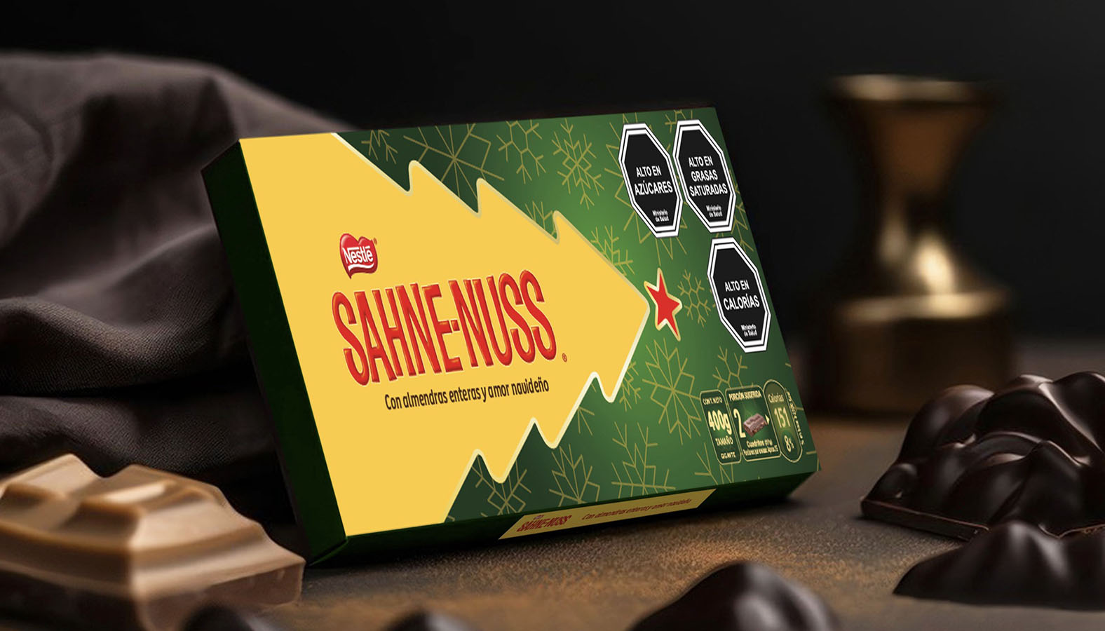 Diseño Identidad Visual Sahne Nuss + Tritón / NESTLÉ (SC)