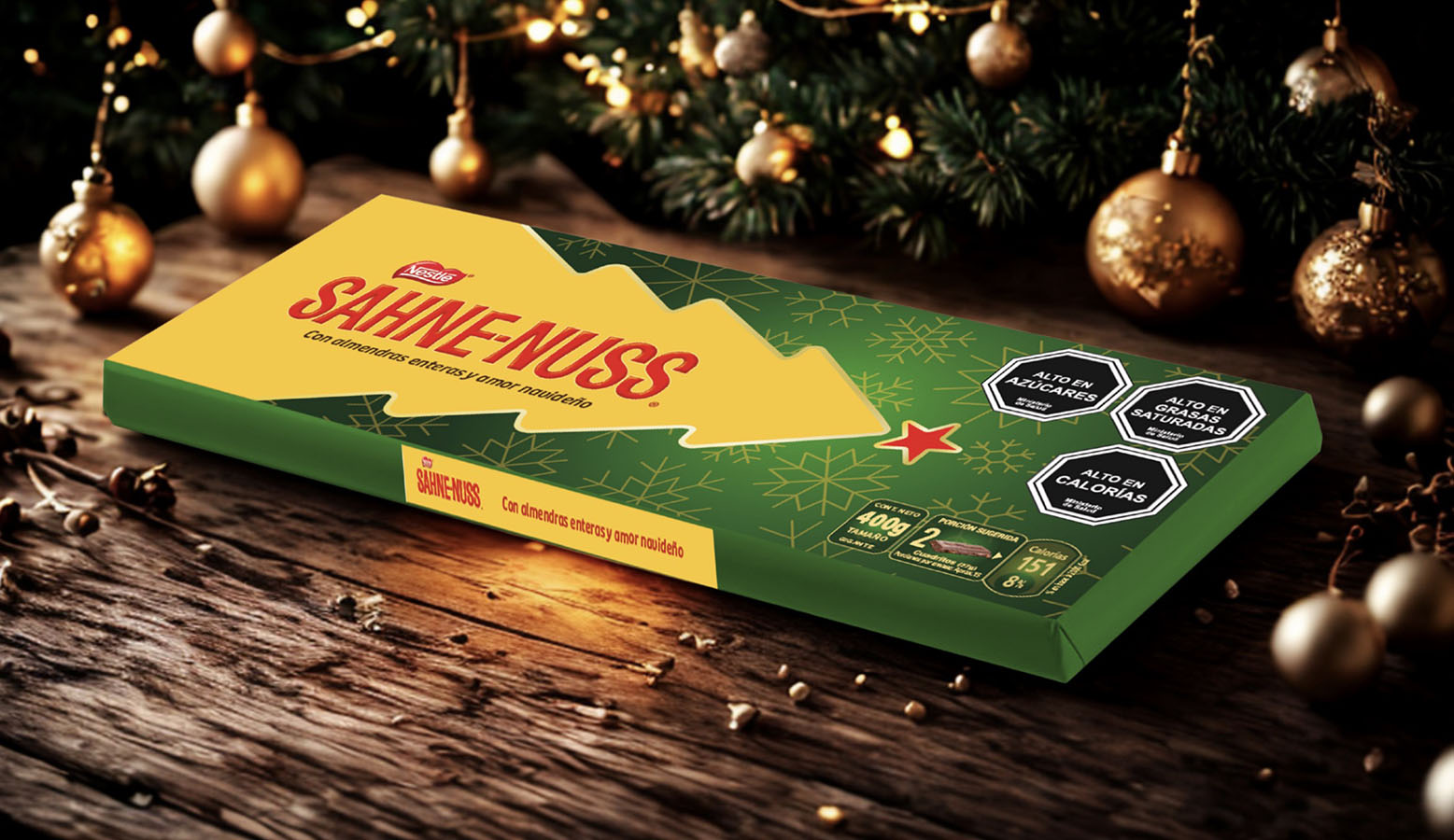 Diseño Identidad Visual Sahne Nuss + Tritón / NESTLÉ (SC)