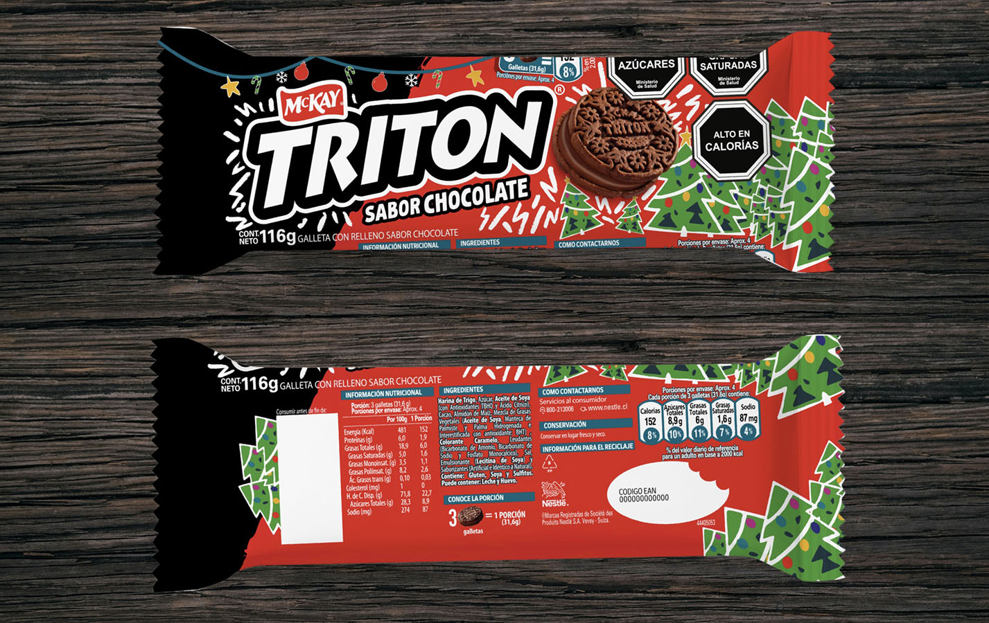 Diseño Identidad Visual Sahne Nuss + Tritón / NESTLÉ (SC)