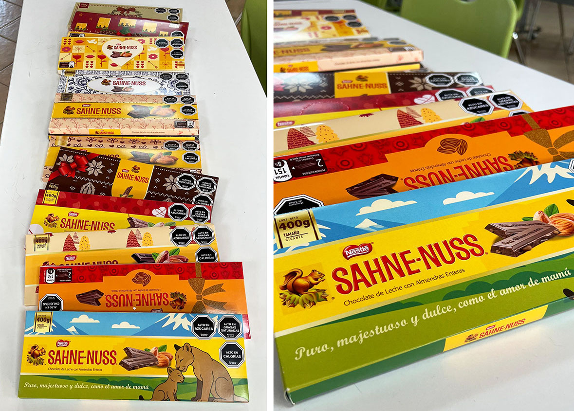 Diseño Identidad Visual Sahne Nuss + Tritón / NESTLÉ (SC)