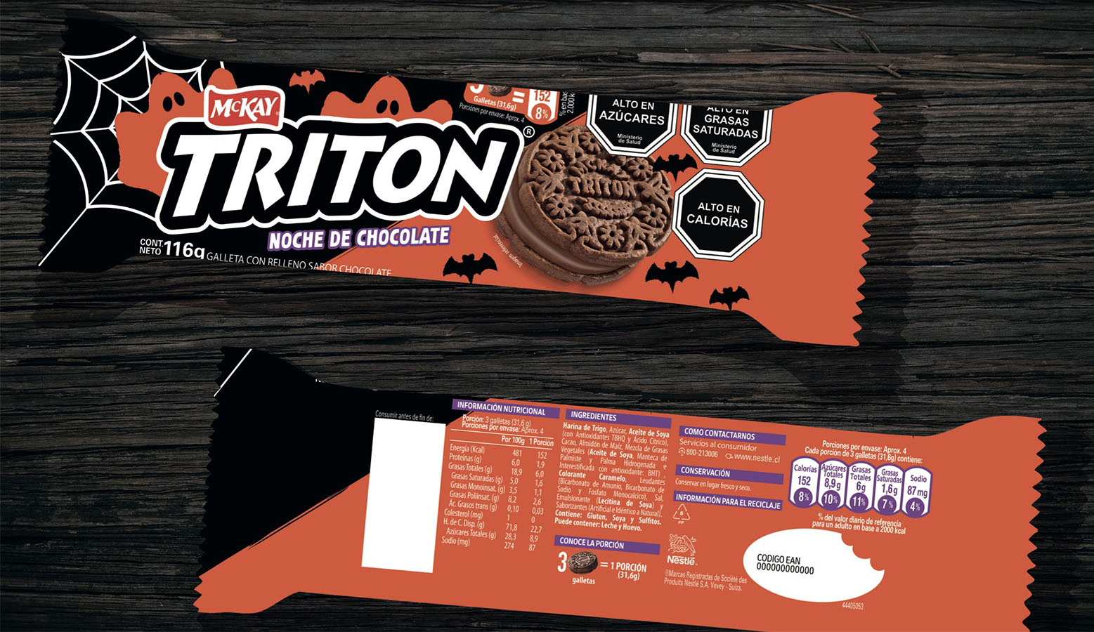 Diseño Identidad Visual Sahne Nuss + Tritón / NESTLÉ (SC)
