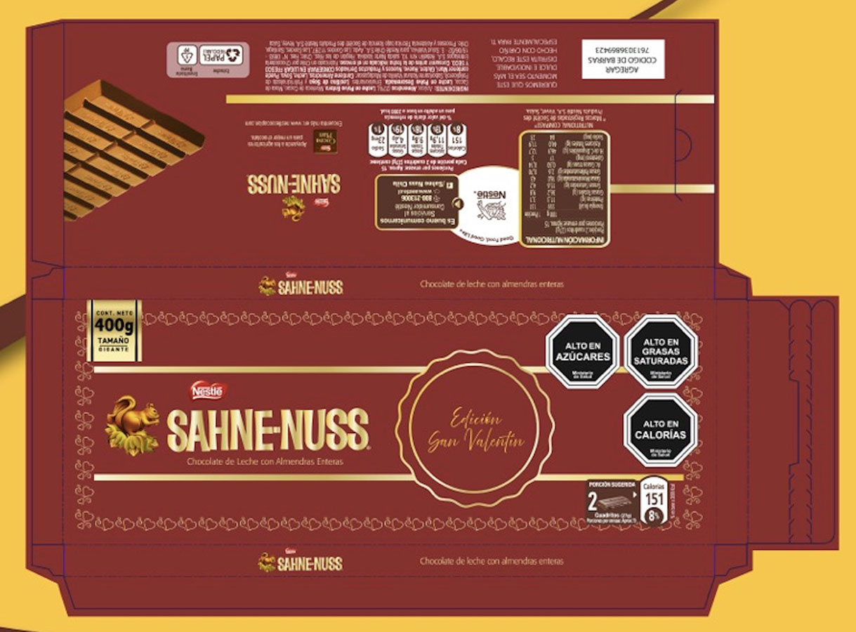 Diseño Identidad Visual Sahne Nuss + Tritón / NESTLÉ (VM)