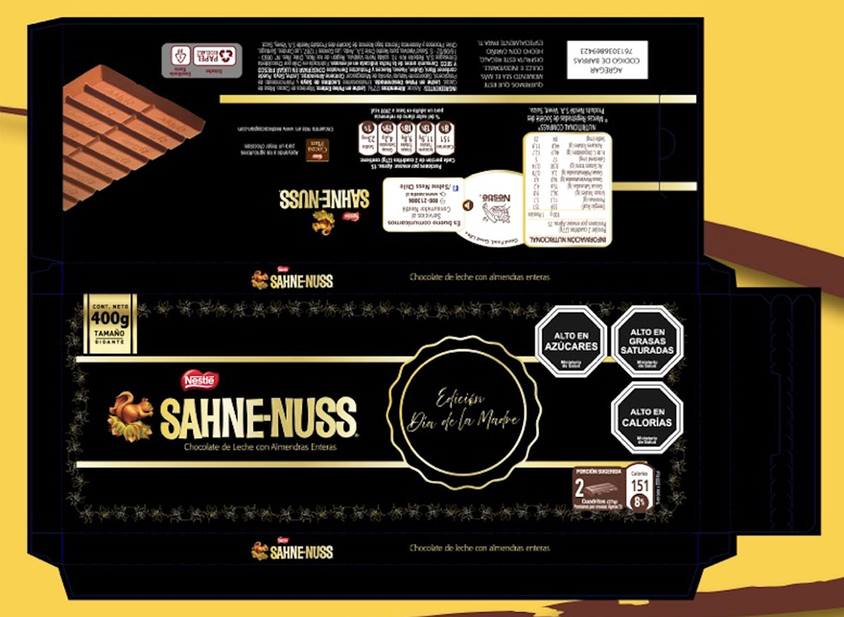 Diseño Identidad Visual Sahne Nuss + Tritón / NESTLÉ (VM)