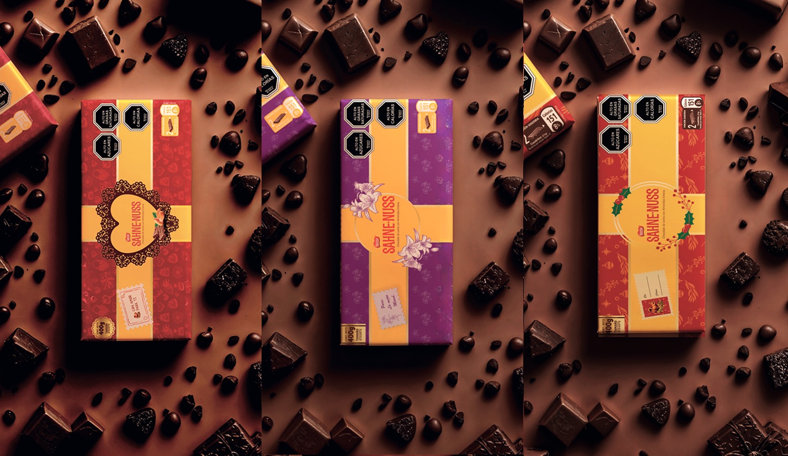 Diseño Identidad Visual Sahne Nuss + Tritón / NESTLÉ (VM)