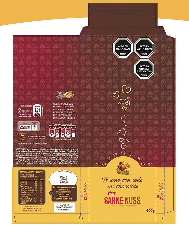 Diseño Identidad Visual Sahne Nuss + Tritón / NESTLÉ (VM)