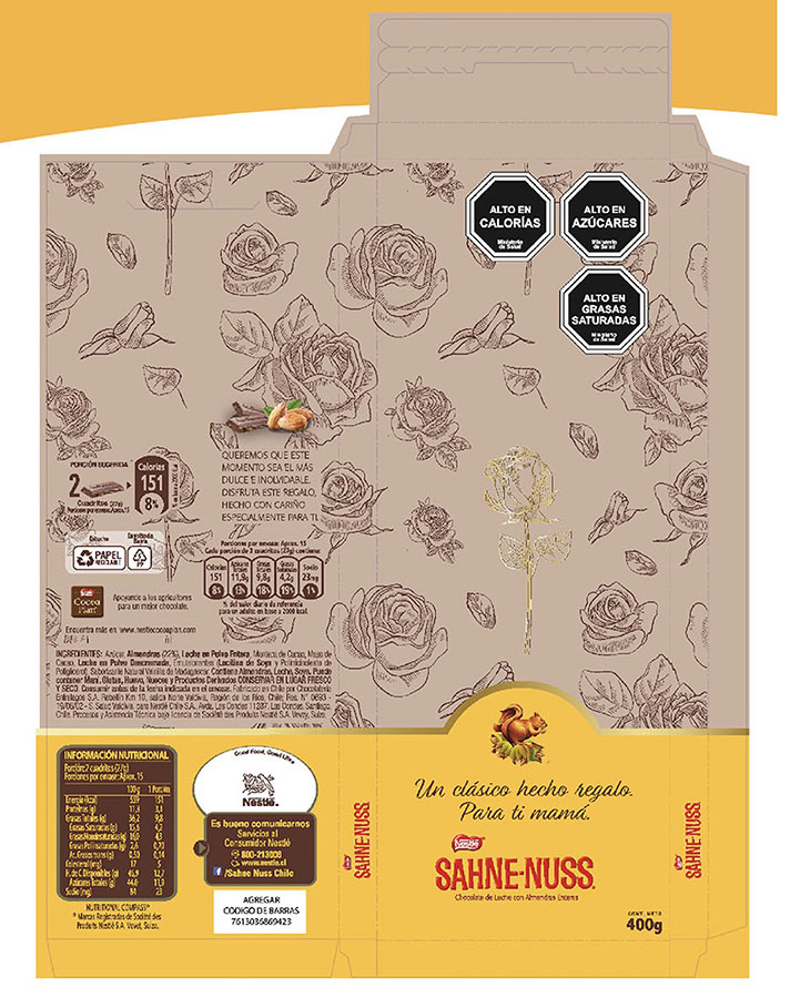 Diseño Identidad Visual Sahne Nuss + Tritón / NESTLÉ (VM)