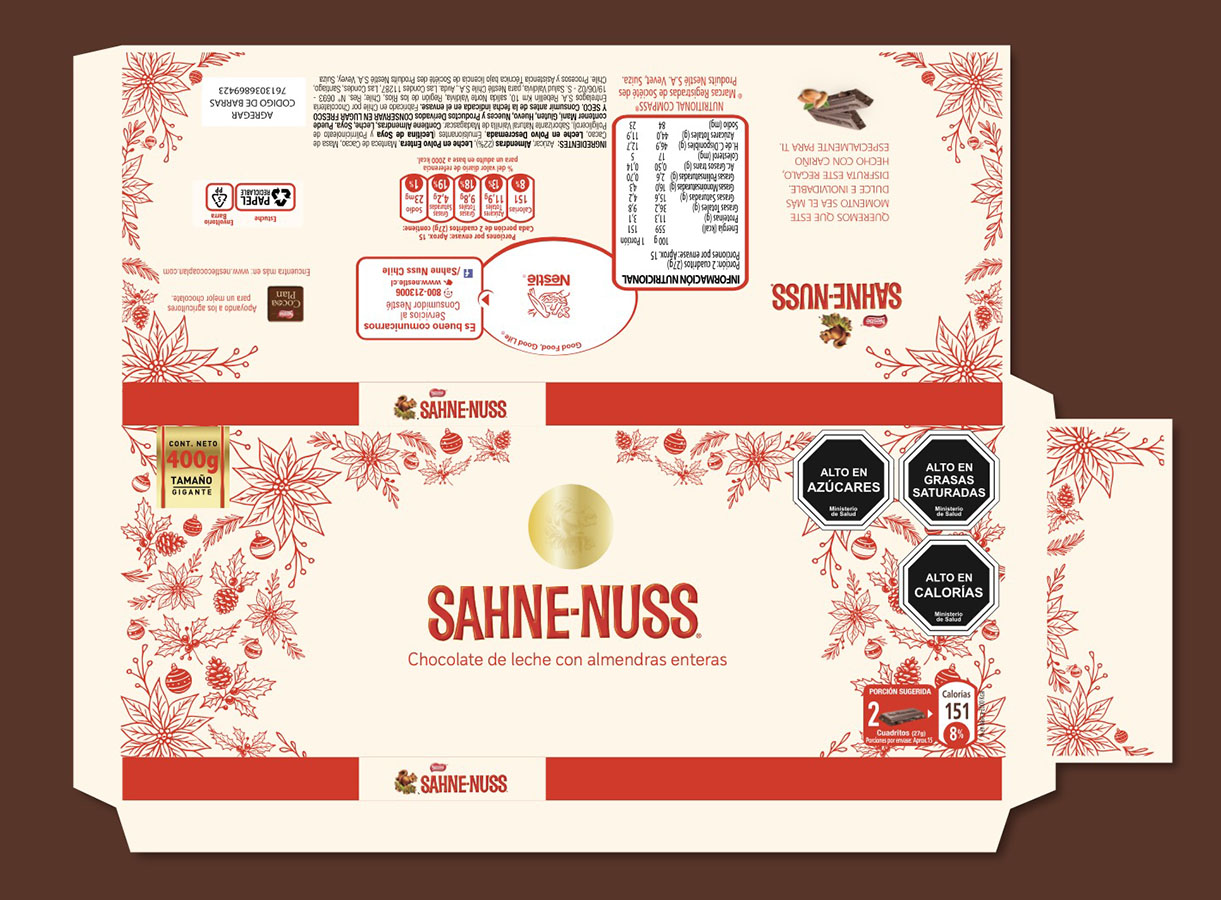 Diseño Identidad Visual Sahne Nuss + Tritón / NESTLÉ (VM)