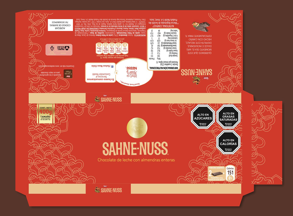 Diseño Identidad Visual Sahne Nuss + Tritón / NESTLÉ (VM)