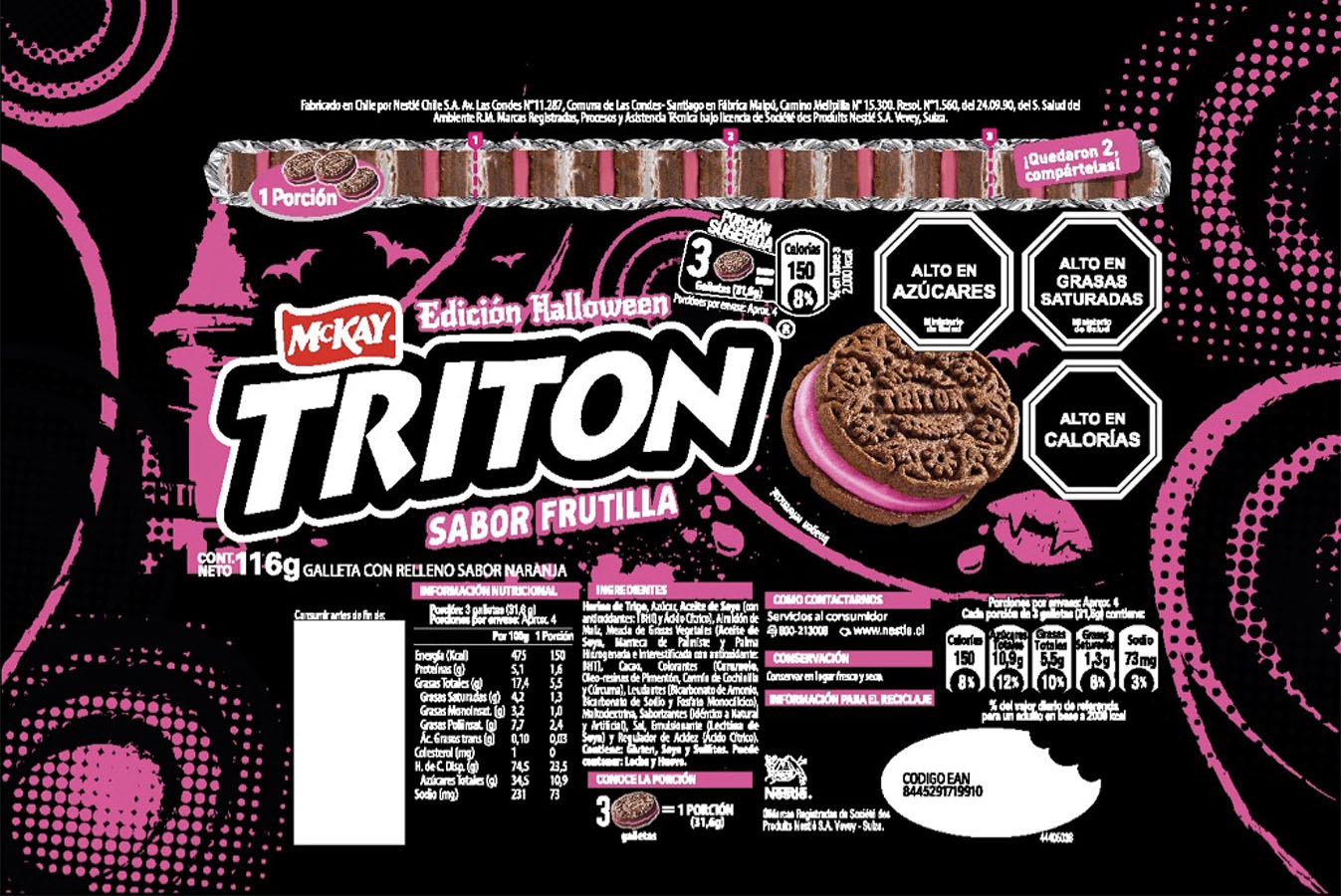 Diseño Identidad Visual Sahne Nuss + Tritón / NESTLÉ (VM)