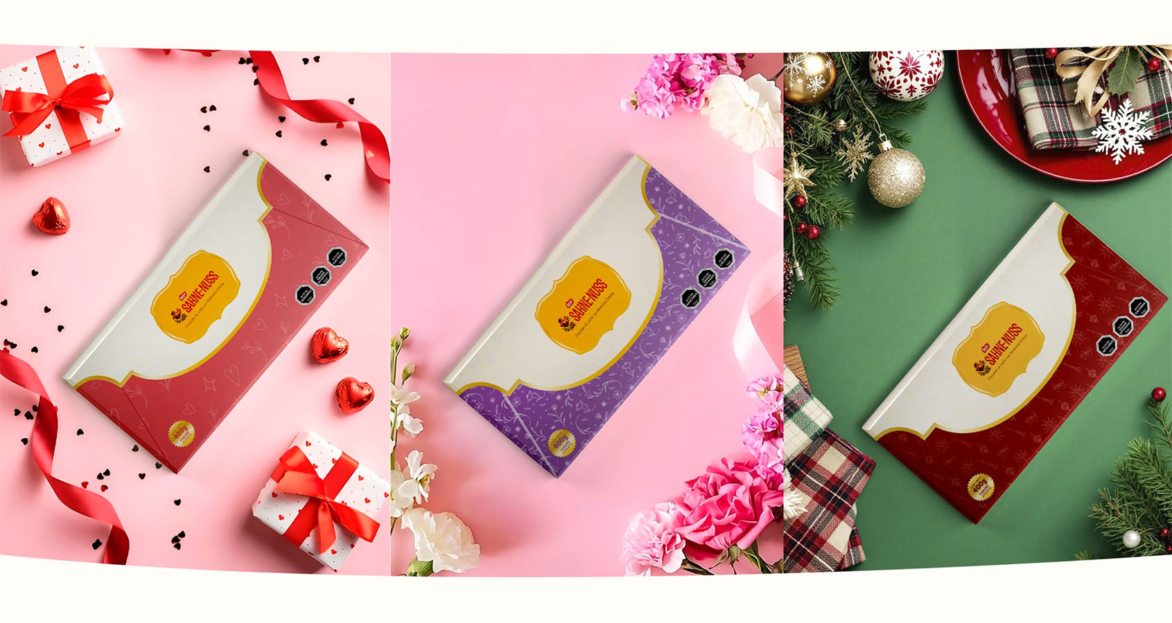 Diseño Identidad Visual Sahne Nuss + Tritón / NESTLÉ (VM)