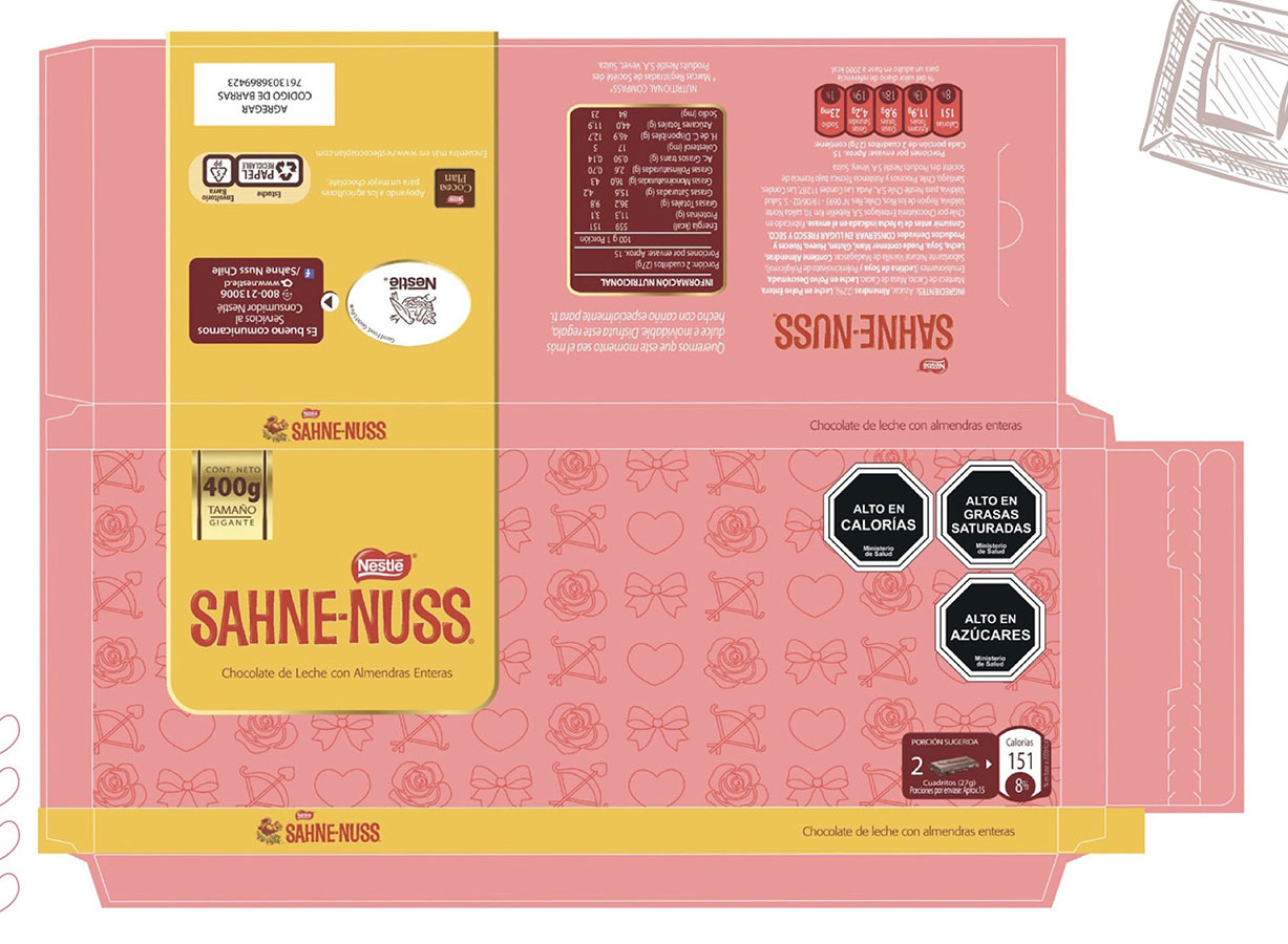 Diseño Identidad Visual Sahne Nuss + Tritón / NESTLÉ (VM)